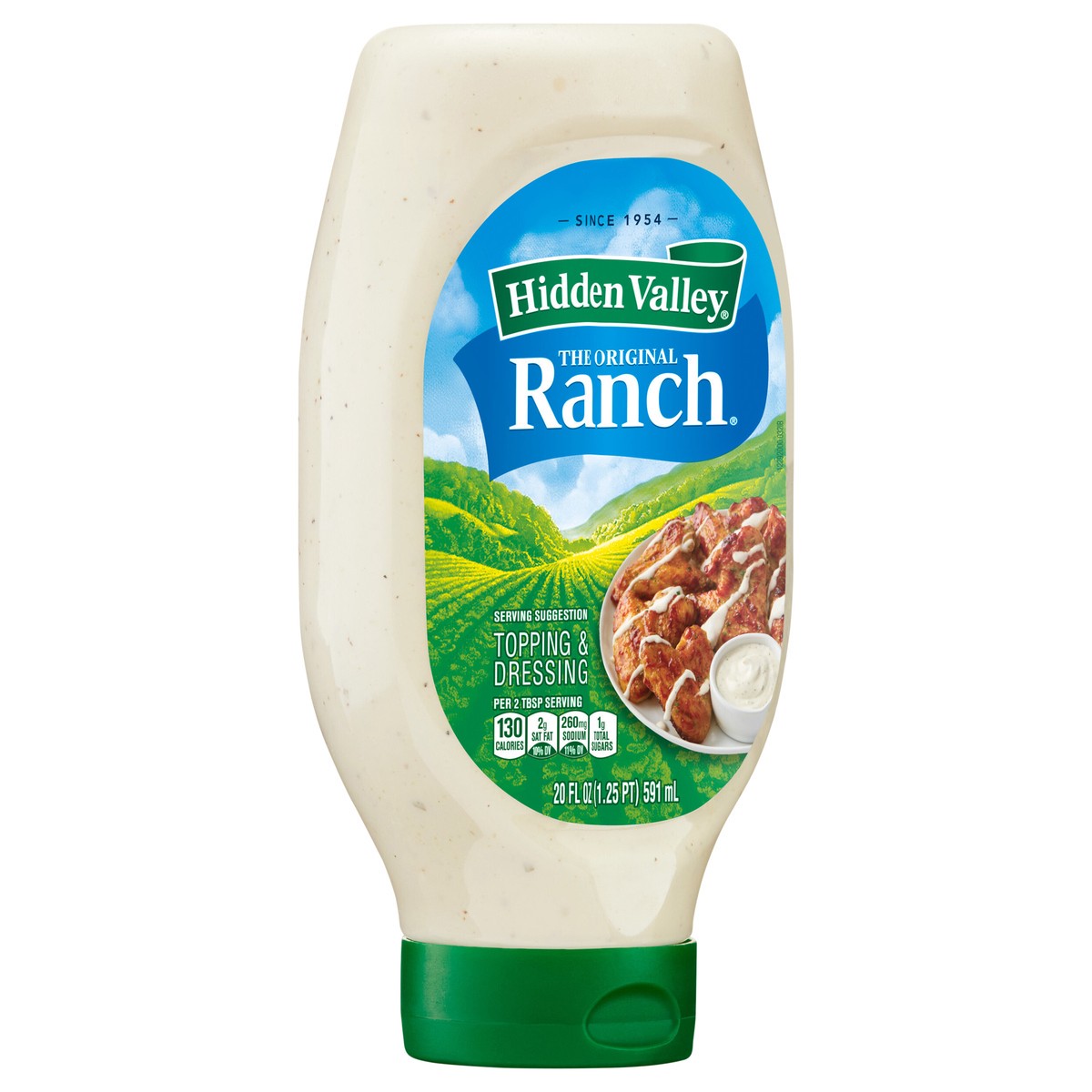slide 2 of 9, Hidden Valley Easy Squeeze Original Ranch Salad Dressing & Topping, 20 oz