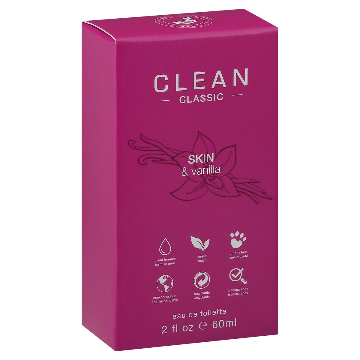 slide 9 of 12, Clean Classic Skin & Vanilla Eau De Toilette 2 fl oz, 2 fl oz