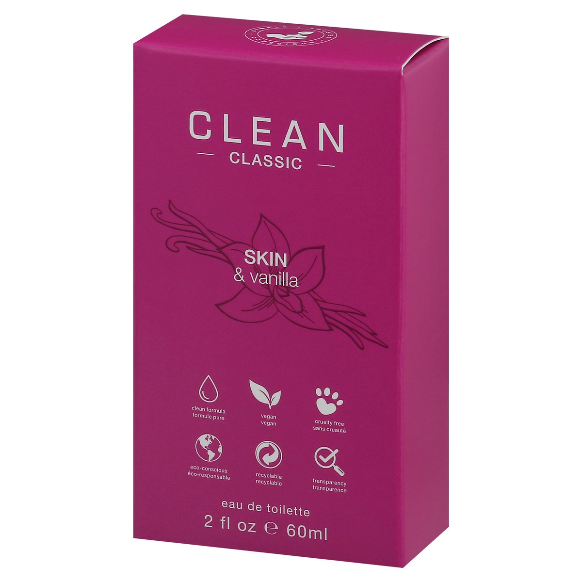 slide 4 of 12, Clean Classic Skin & Vanilla Eau De Toilette 2 fl oz, 2 fl oz