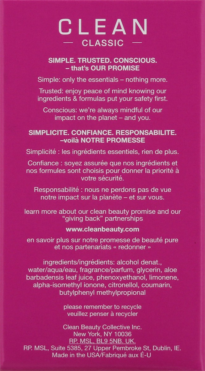 slide 12 of 12, Clean Classic Skin & Vanilla Eau De Toilette 2 fl oz, 2 fl oz