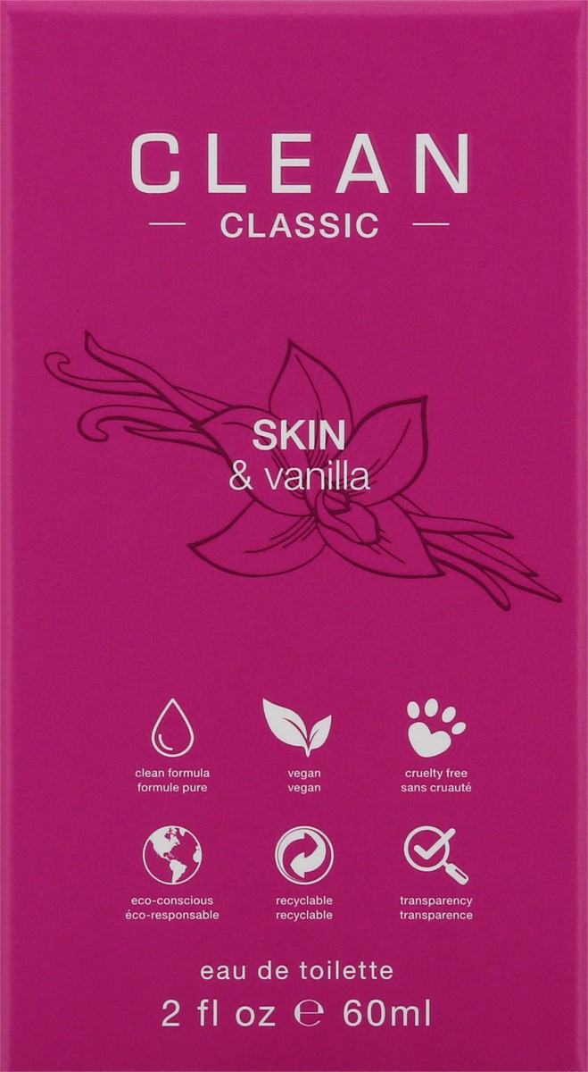 slide 5 of 12, Clean Classic Skin & Vanilla Eau De Toilette 2 fl oz, 2 fl oz