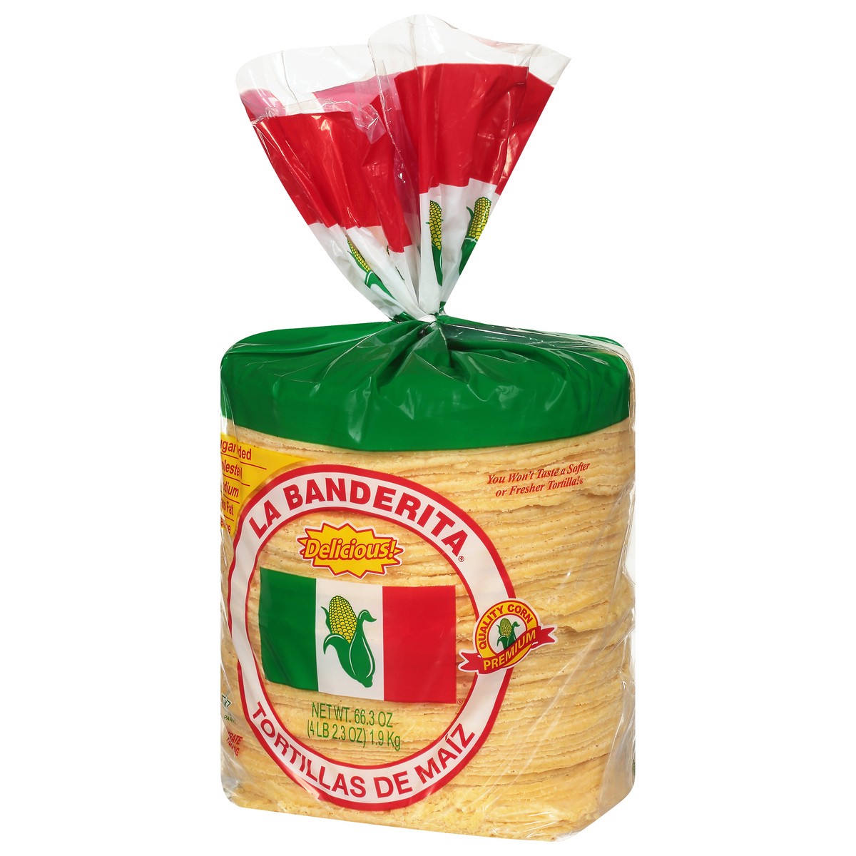 slide 3 of 13, La Banderita Yellow Corn Tortilla 80 Ct, 73.4 oz
