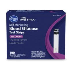 Kroger True Metrix Self Monitoring Blood Glucose Test Strips