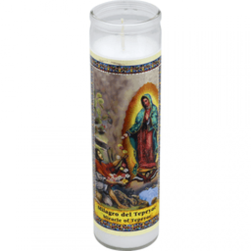 slide 1 of 2, Eternalux Jar Candle Miracle Of Tepeyac, 1 ct