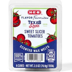 H-E-B Flavor Favorites Texas Roots Sweet Slicer Tomatoes Scented Wax Melts