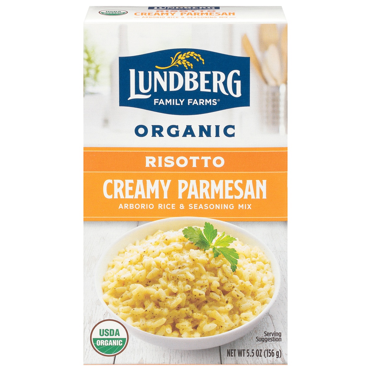 slide 1 of 1, Lundberg Family Farms Organic Creamy Parmesan Risotto 5.5 oz, 