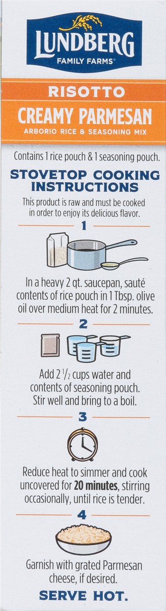 slide 8 of 9, Lundberg Family Farms Organic Creamy Parmesan Risotto 5.5 oz, 5.5 oz