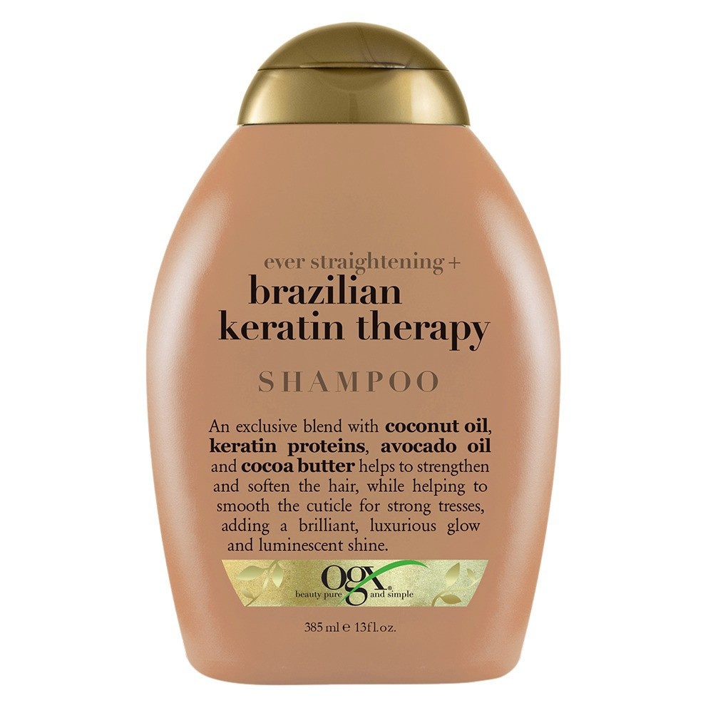 slide 1 of 17, OGX Brazilian Keratin Therapy Shampoo, 13 fl oz