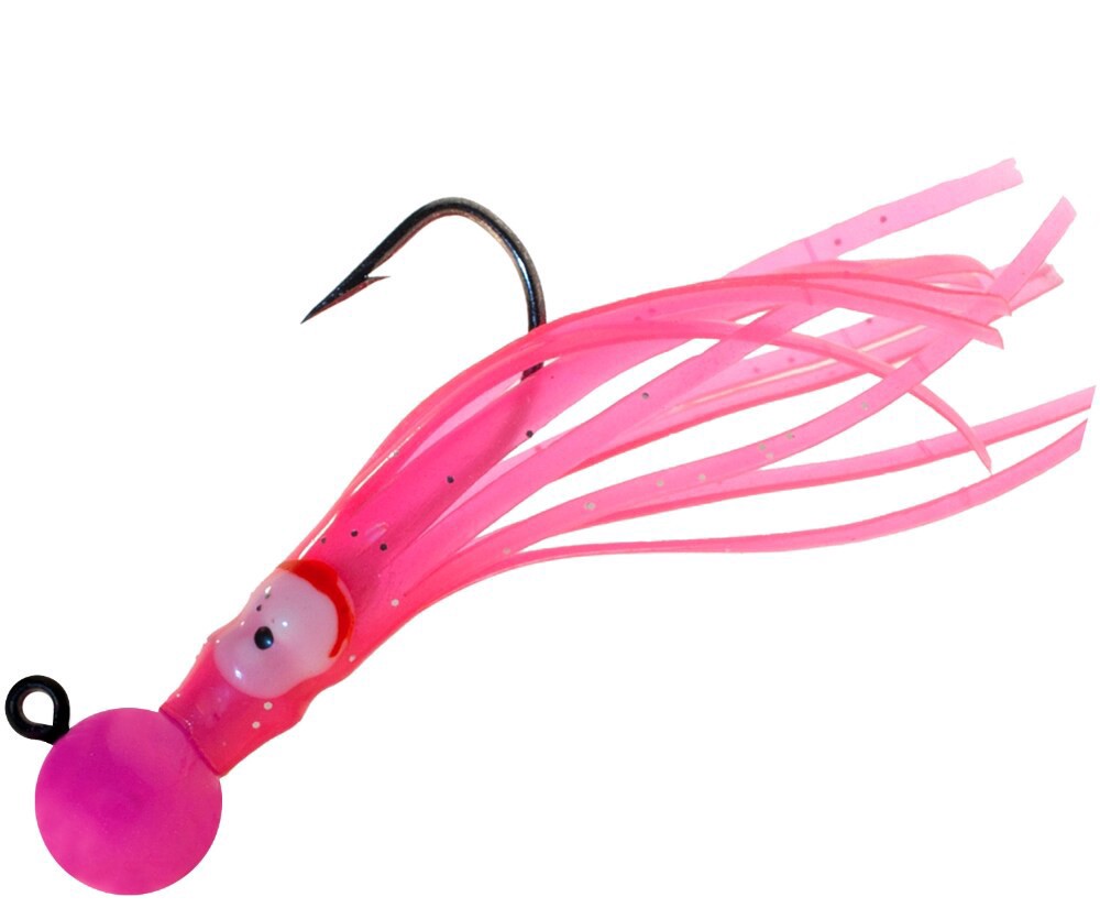 slide 1 of 1, Aerojig Humpy Death Jig 1/4oz - Cerise, 1 ct