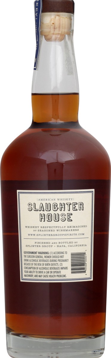 slide 4 of 6, Slaughter House Whiskey, 750 ml