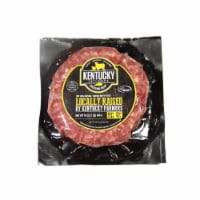 slide 1 of 1, Kentucky Cattlemen's Ground Beef Patties, 2 ct; 8 oz