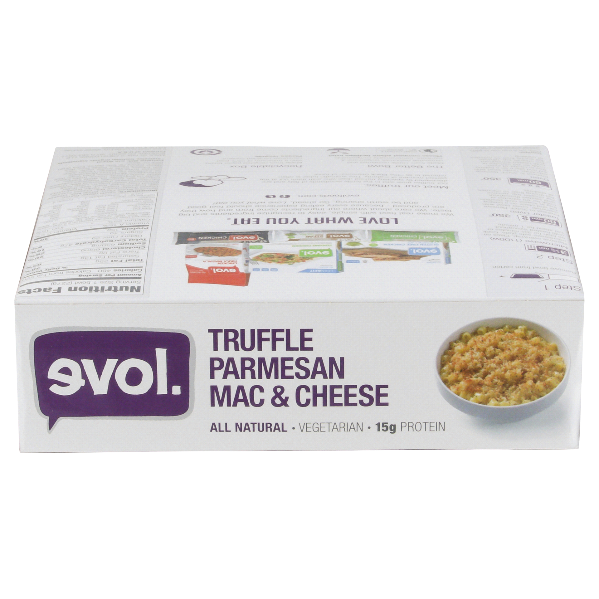 slide 5 of 21, EVOL Truffle Parmesan Mac & Cheese 8 oz, 8 oz