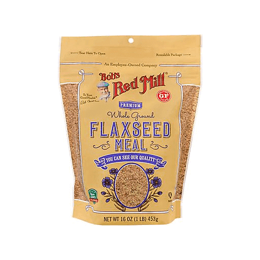 slide 1 of 1, Bob's Red Mill Flaxseed Meal Brown, 16 oz