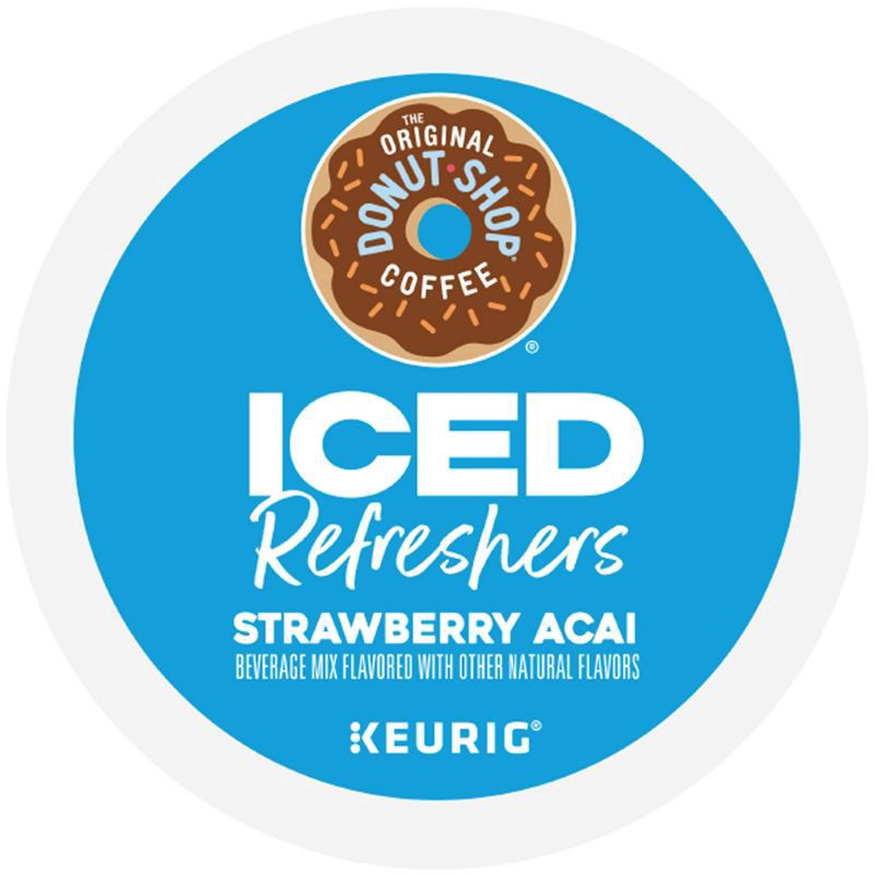 slide 3 of 10, The Original Donut Shop Donut Shop Refresher Strawberry Acai - 8.1oz, 8.1 oz