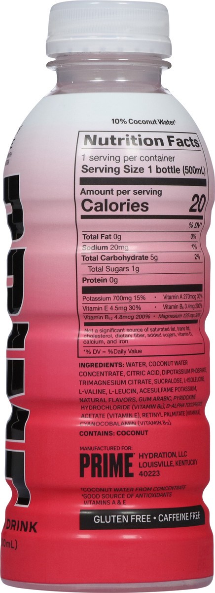 slide 6 of 14, Prime Hydration Cherry Freeze 16.9oz, 16.9 fl oz