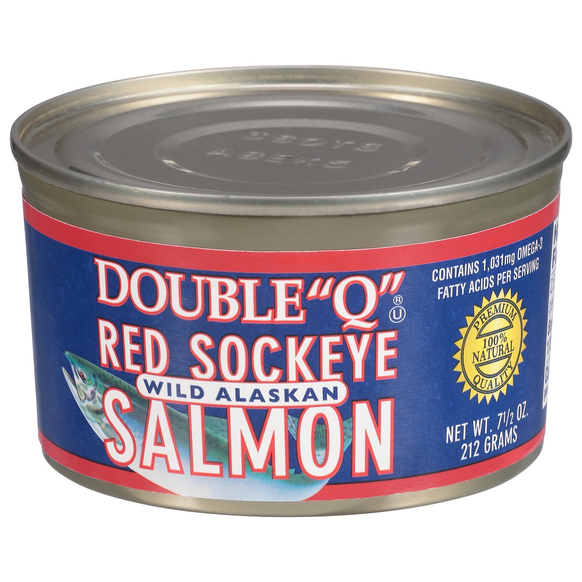 slide 8 of 9, Double Q Red Sockeye Wild Alaskan Salmon 7.5 oz, 7.5 oz