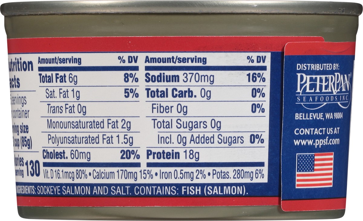 slide 9 of 9, Double Q Red Sockeye Wild Alaskan Salmon 7.5 oz, 7.5 oz