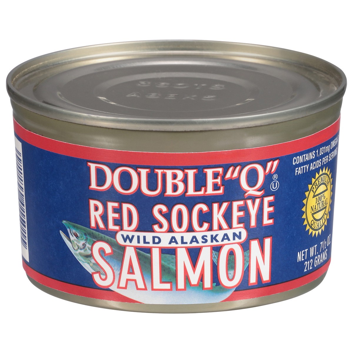 slide 1 of 9, Double Q Red Sockeye Wild Alaskan Salmon 7.5 oz, 7.5 oz