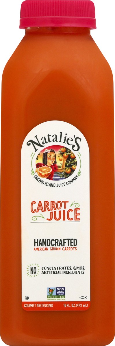 slide 12 of 13, Natalie's Carrot Juice 16 oz, 16 oz