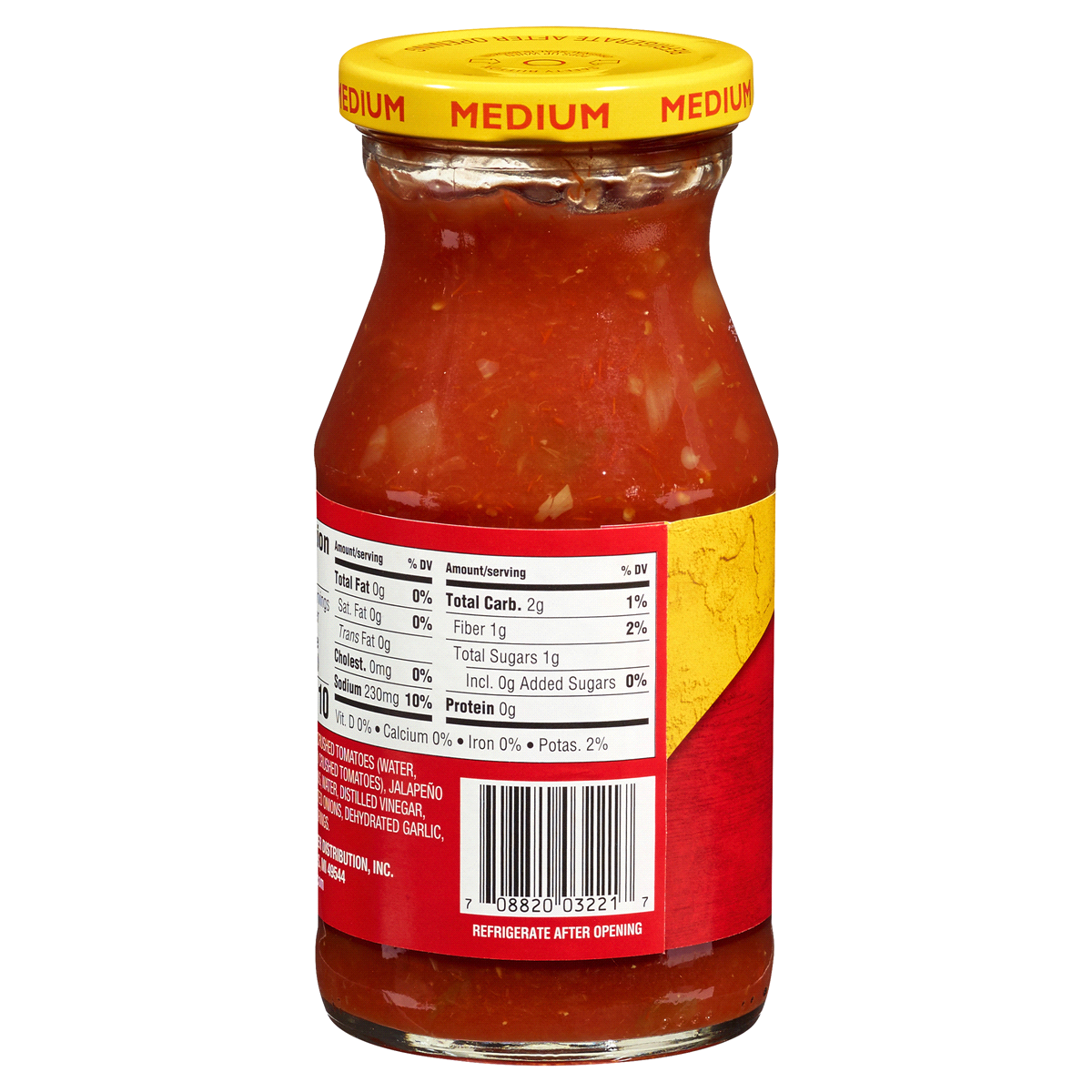 slide 3 of 3, Meijer Medium Mild Picante Salsa, 16 oz