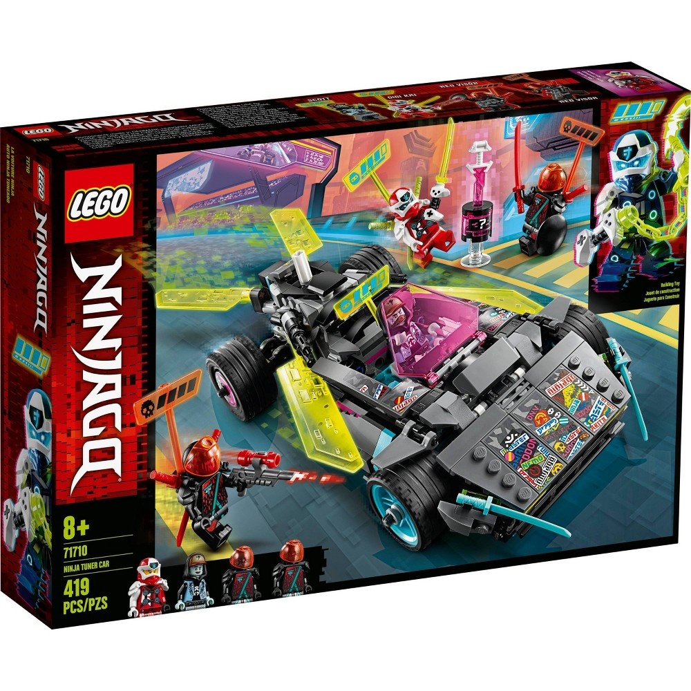 slide 7 of 7, LEGO NINJAGO Ninja Tuner Car 71710 Toy Car Building Set, 1 ct