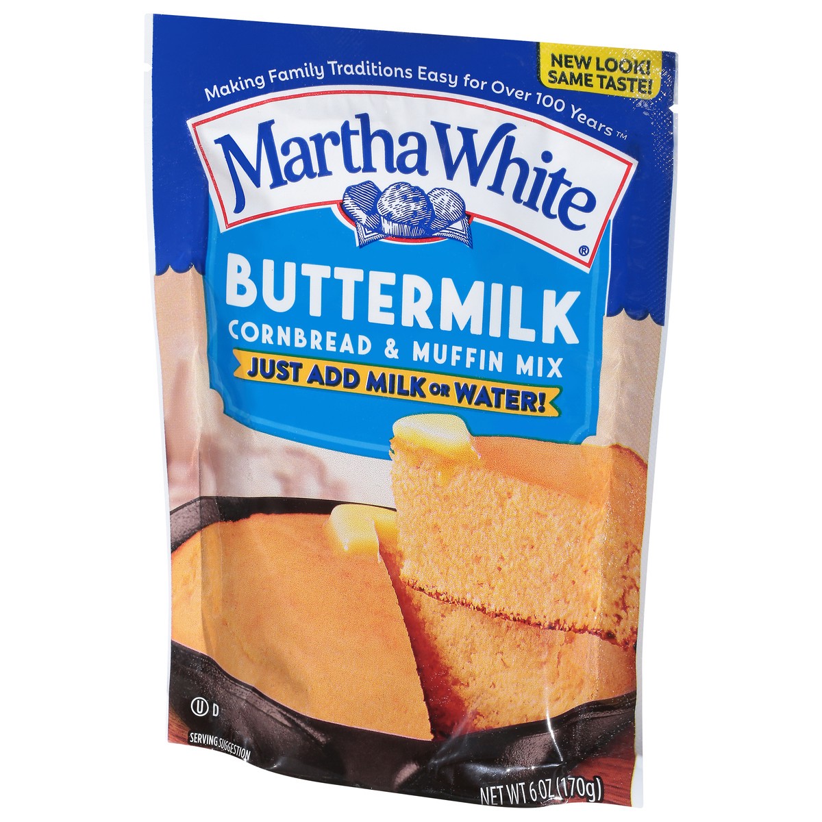 slide 3 of 9, Martha White Cornbread Buttermilk, 6 oz