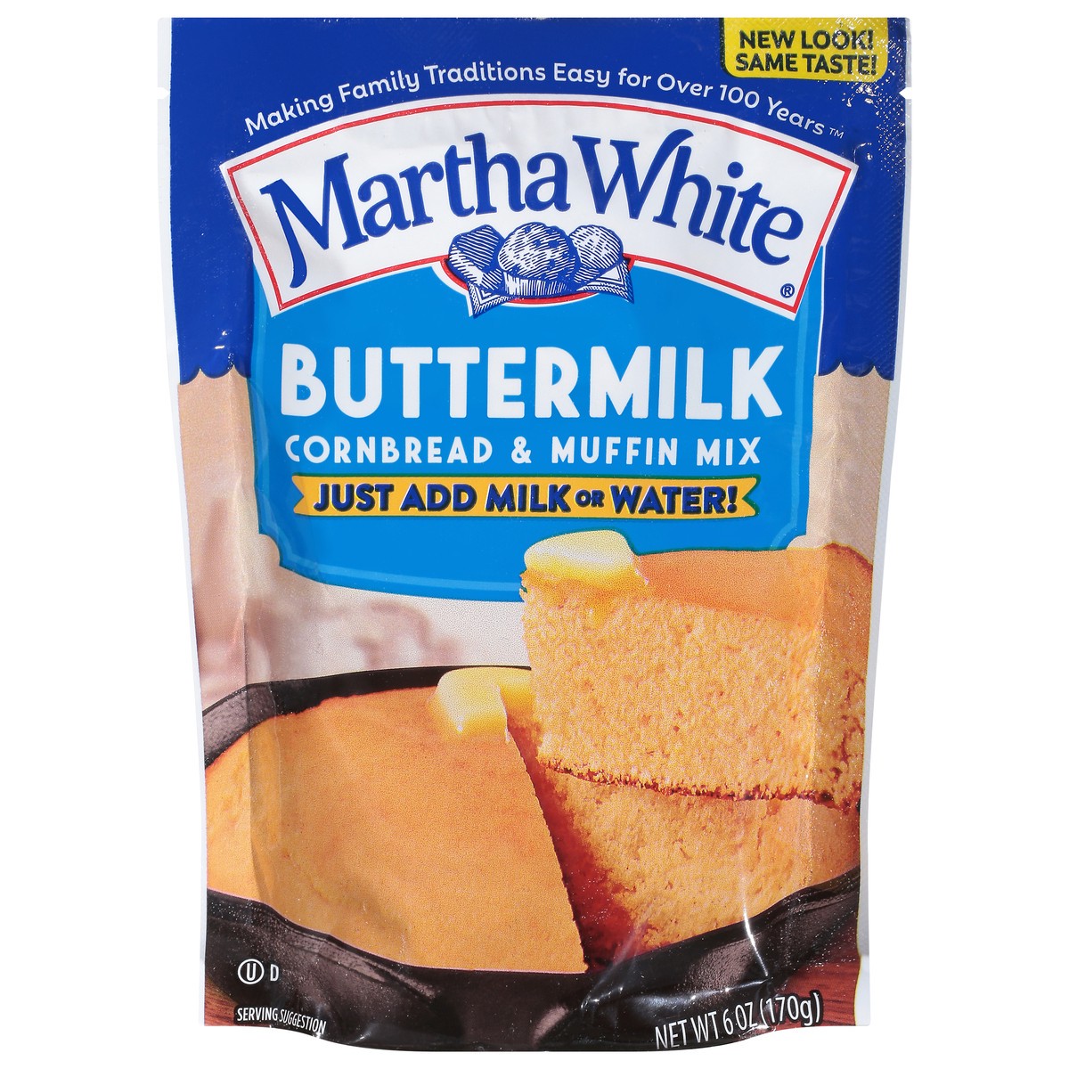 slide 1 of 9, Martha White Cornbread Buttermilk, 6 oz