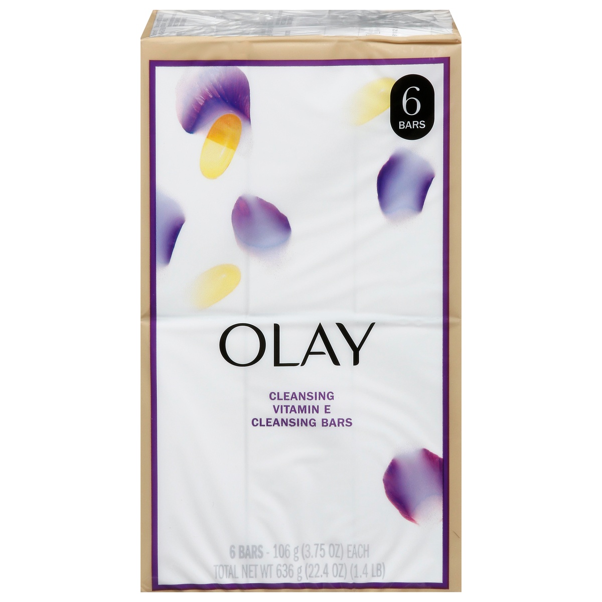 slide 1 of 3, Olay Age Defying with Vitamin E Bar Soap - 6pk - 22.4oz each, 6 ct; 3.75 oz