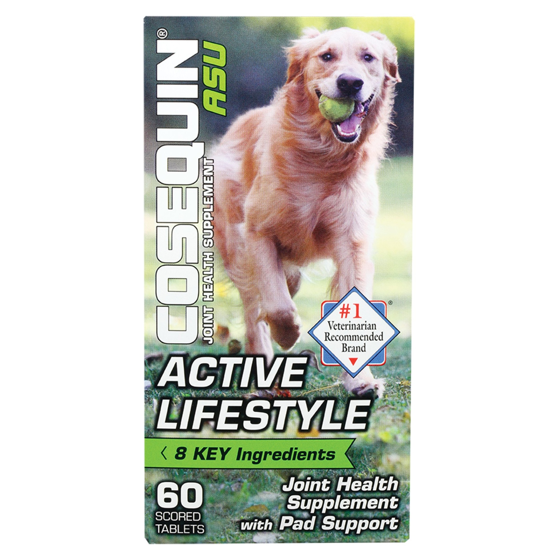 slide 1 of 1, Cosequin ASU Active Lifestyle Joint Health Supplement for Dogs, 0.4 lb