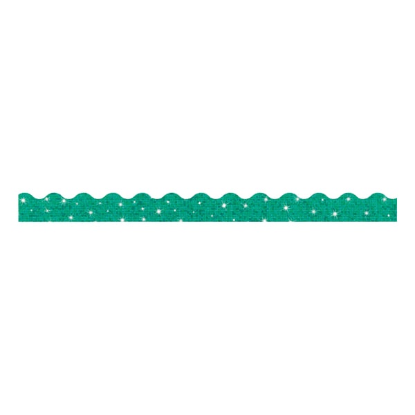 slide 1 of 3, TREND Sparkle Terrific Trimmers Teal, 10 ct; 2.5 in x 9 in
