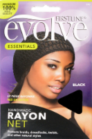 slide 1 of 1, Evolve Black Handmade Rayon Net, 1 ct