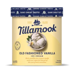 Tillamook Old-Fashioned Vanilla Ice Cream 1.5 qt
