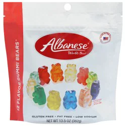 Albanese World's Best 12 Flavor Gummi Bears 13.5 oz