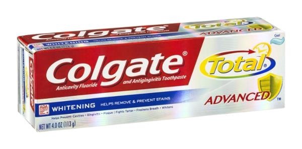 slide 1 of 2, Colgate Total Advanced Whitening Gel Toothpaste, 4 oz