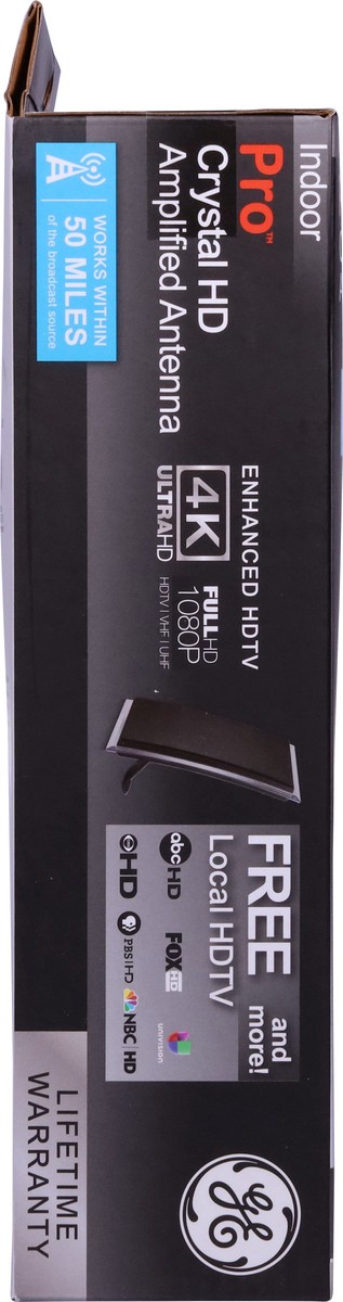 slide 6 of 9, Ge Pro Crystal Hd Amplified Antenna, 1 ct