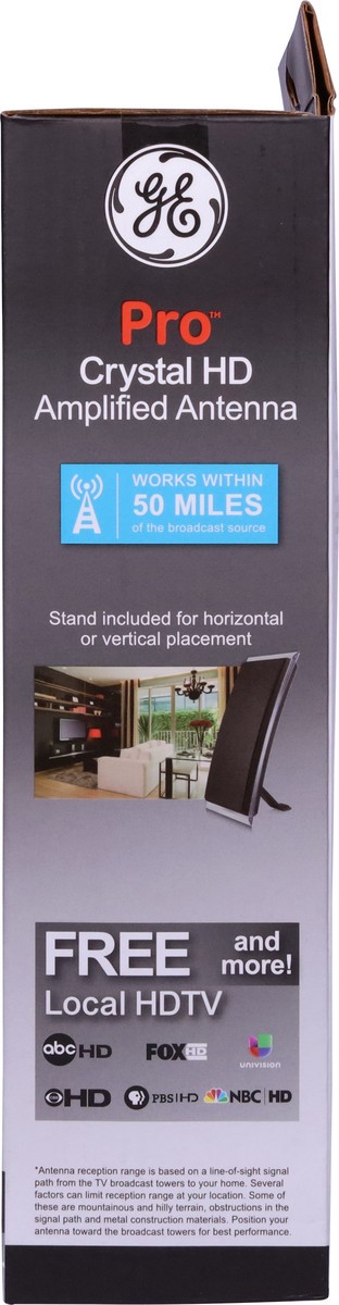 slide 5 of 9, Ge Pro Crystal Hd Amplified Antenna, 1 ct