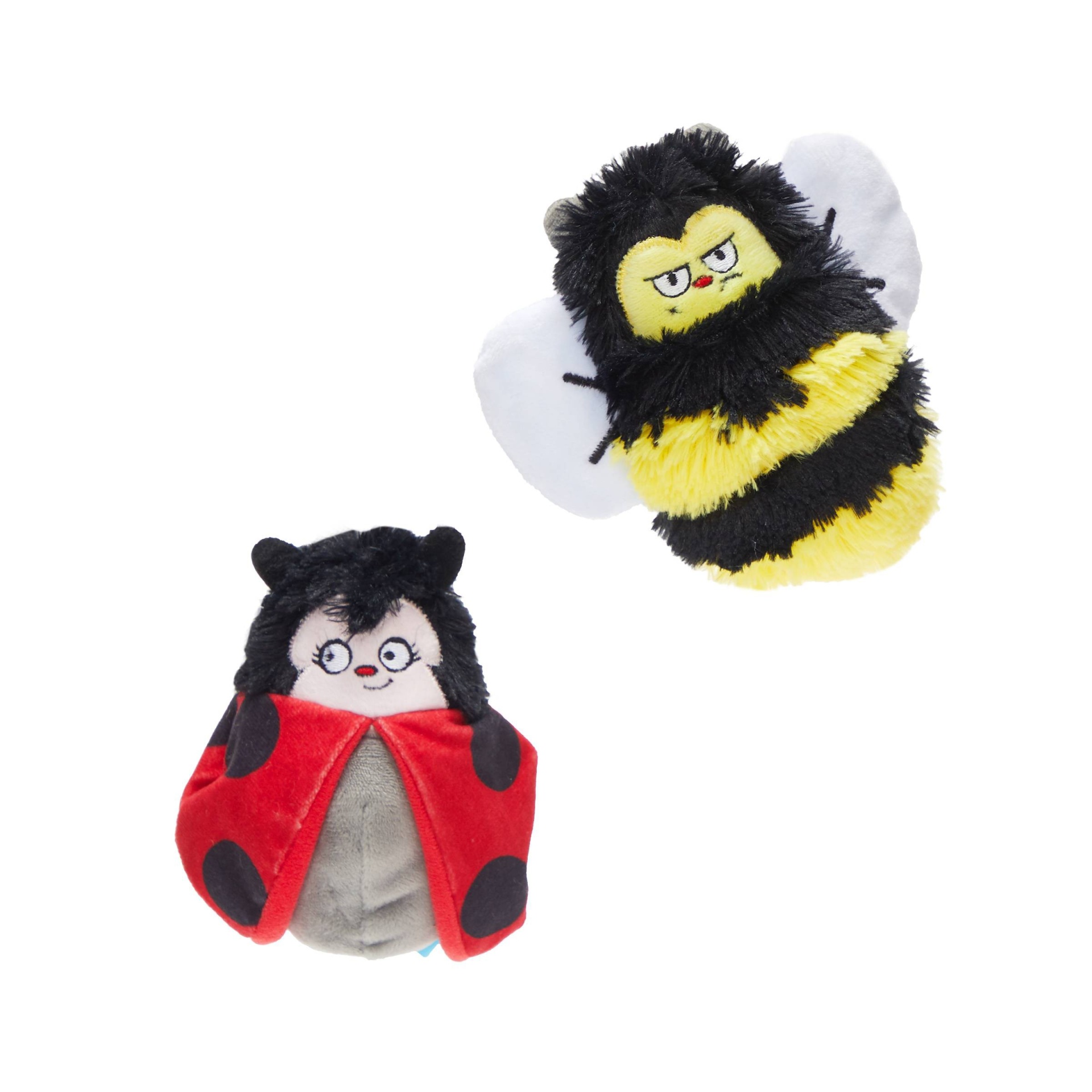 slide 1 of 1, BARK Ladybug and Bee Dog Toy - Simone & Jean-Paul the Love Bugs, 1 ct