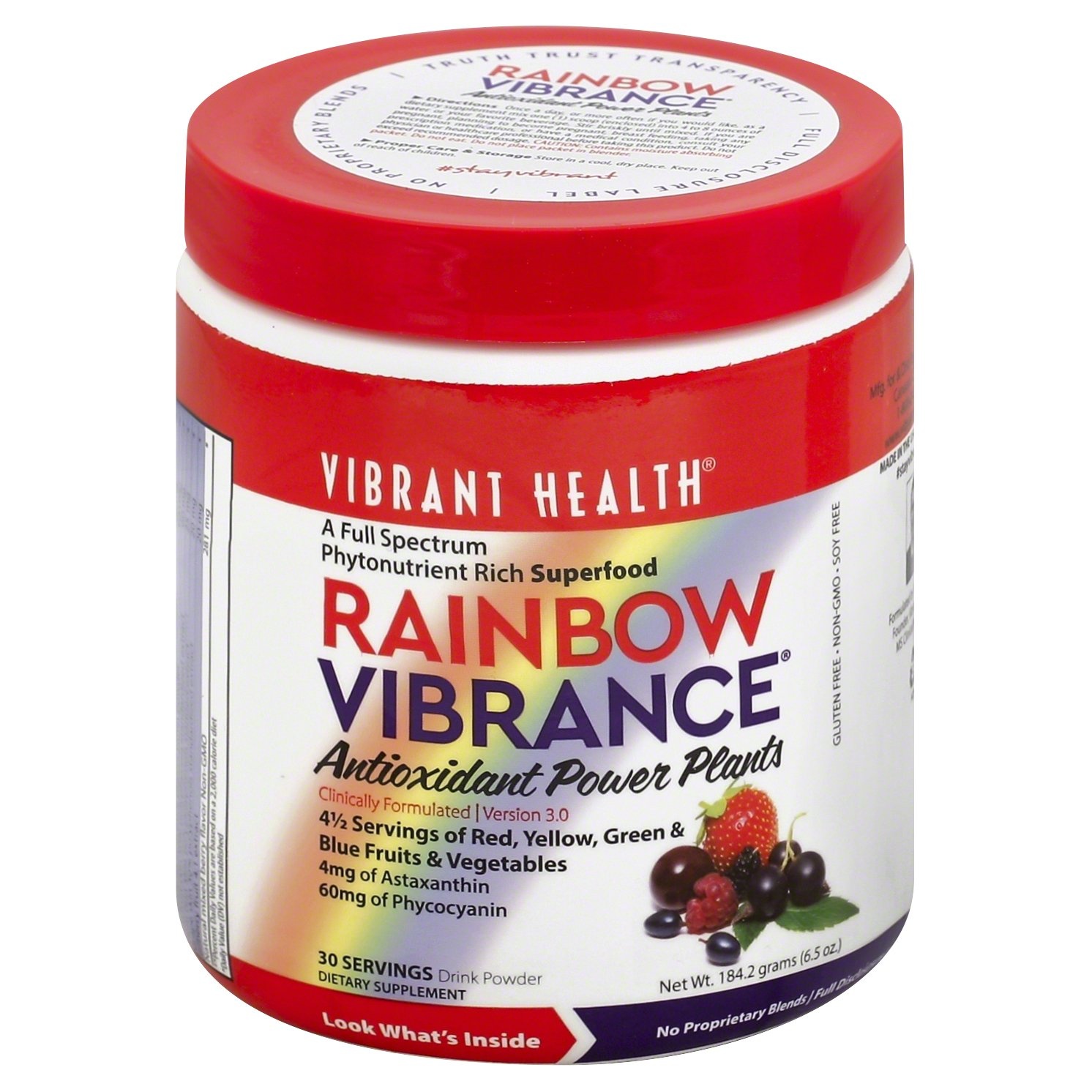 slide 1 of 1, Vibrant Health Spectrum Vibrance Powder, 184.2 gram