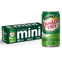 Canada Dry Mini Cans Of Reg