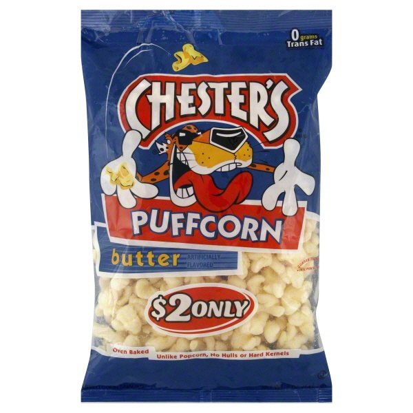 slide 1 of 1, Chester's Puffcorn Butter, 5 oz