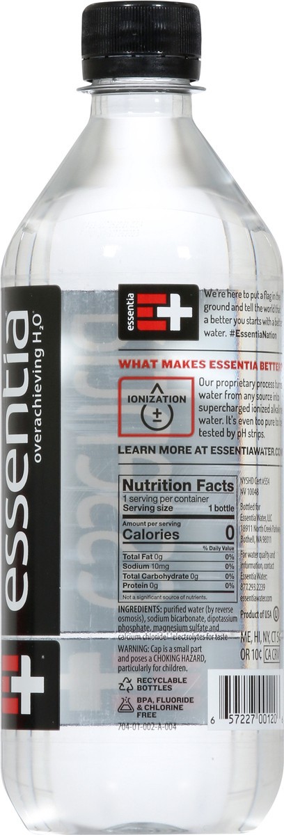 slide 9 of 9, Essentia Alkaline Water Thr3d Files Only 20oz, 20 fl oz