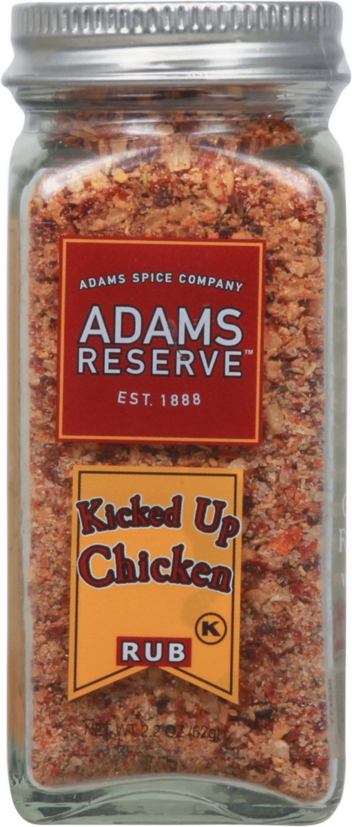 slide 1 of 14, Adams Reserve Kicked Up Chicken Rub 2.2 oz, 2.2 oz