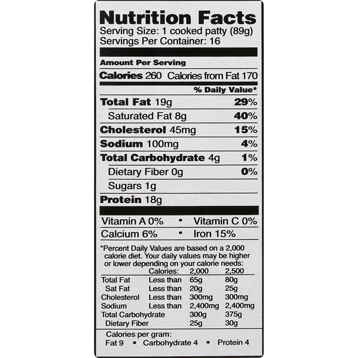 slide 5 of 13, The Philly Homestyle Beef Patty Beef Patties 16 ea, 16 ct