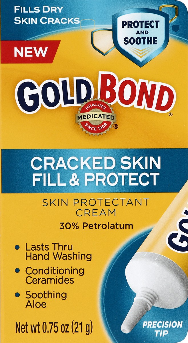 slide 4 of 7, Gold Bond Cracked Skin Cream, 0.75 oz