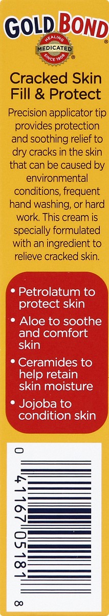 slide 5 of 7, Gold Bond Cracked Skin Cream, 0.75 oz