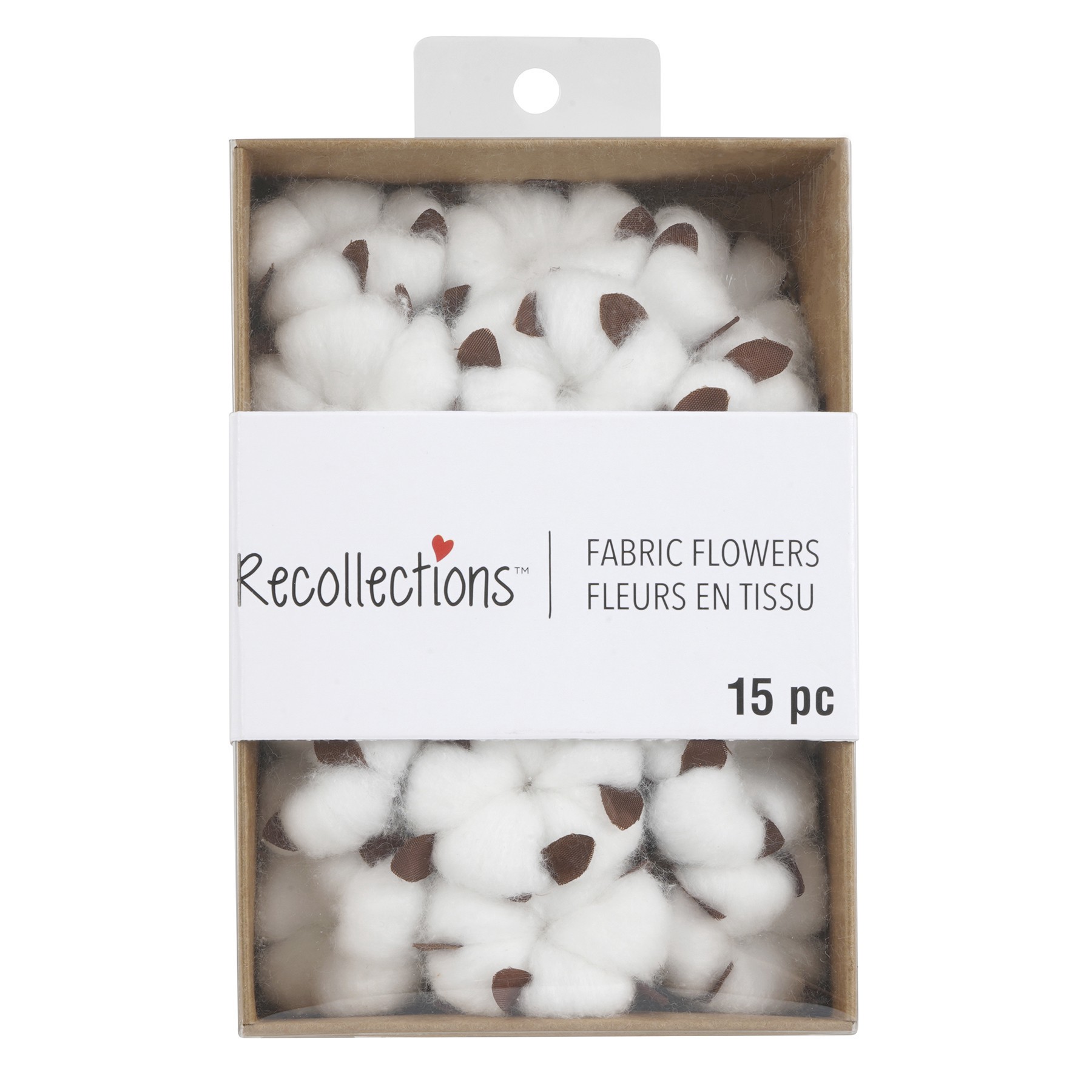 slide 2 of 3, Paper Cotton Embellishments By Recollections, 15ct., 15 ct