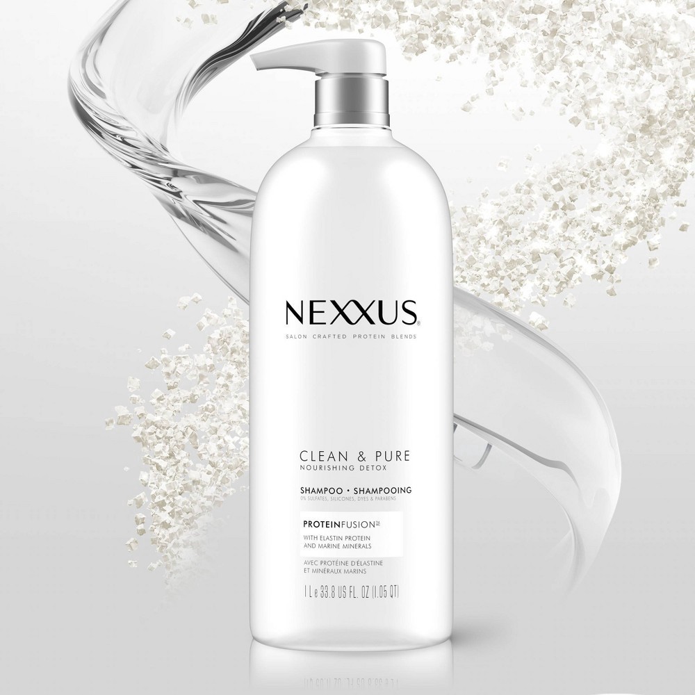 slide 3 of 7, Nexxus Clean and Pure Clarifying Shampoo, With ProteinFusion,, 33.8 oz, 33.8 oz