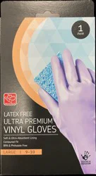 Harris Teeter Large Vinyl Household Glove