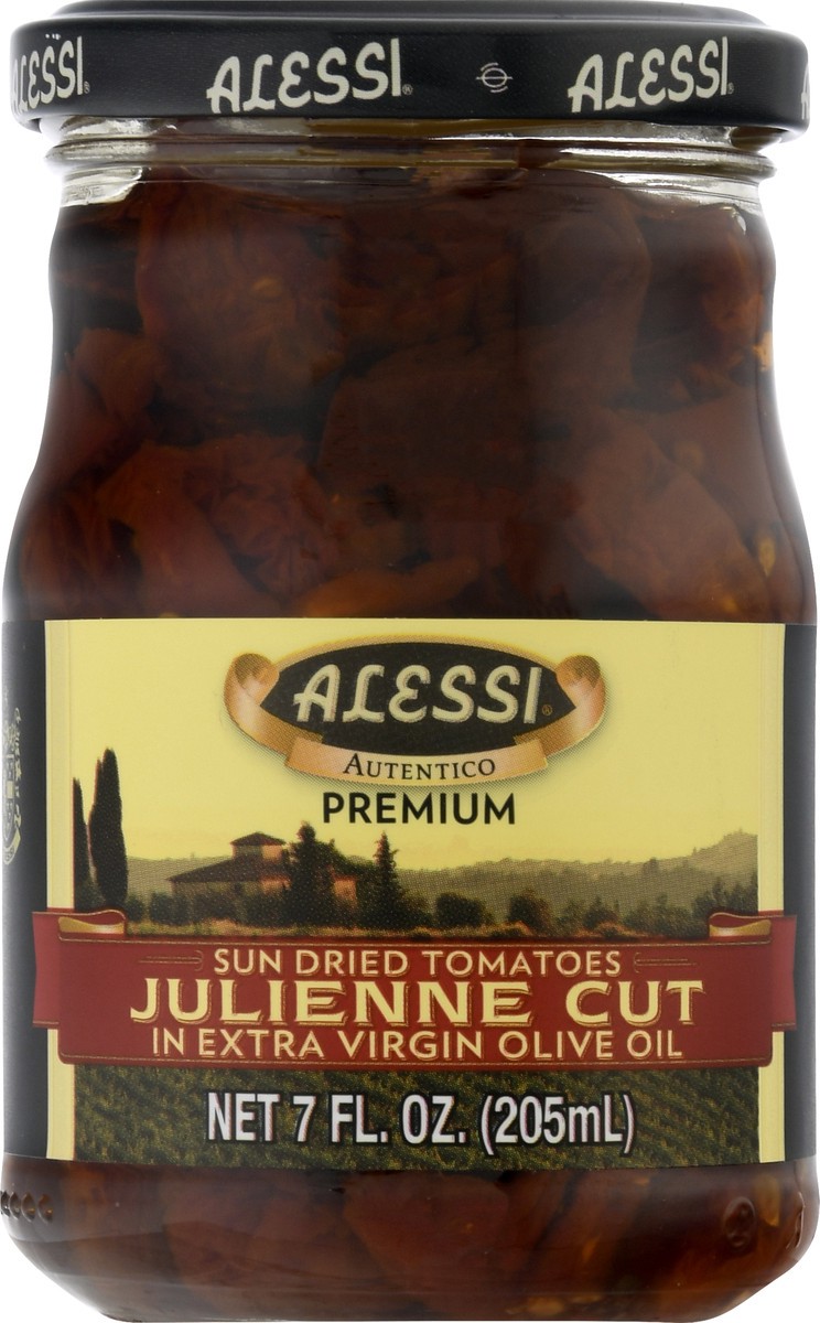 slide 9 of 9, Alessi Tomatoes, Sun Dried, Julienne Cut, 7 Ounce, 7 oz