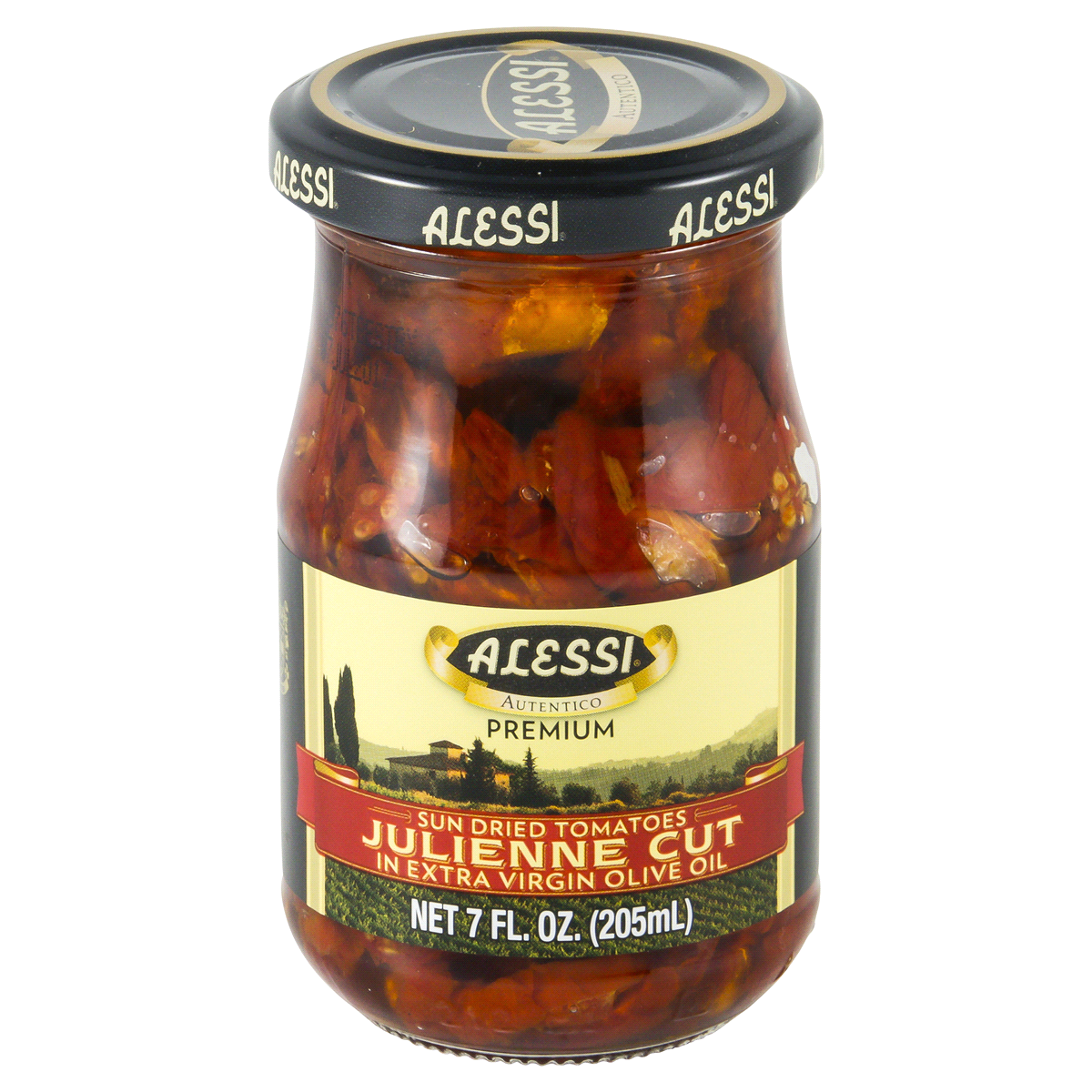 slide 1 of 4, Alessi Julienne Cut Sundried Tomatoes In Extra Virgin Olive Oil, 7 oz